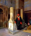 Prayer at the tomb Ludwig Deutsch Orientalism